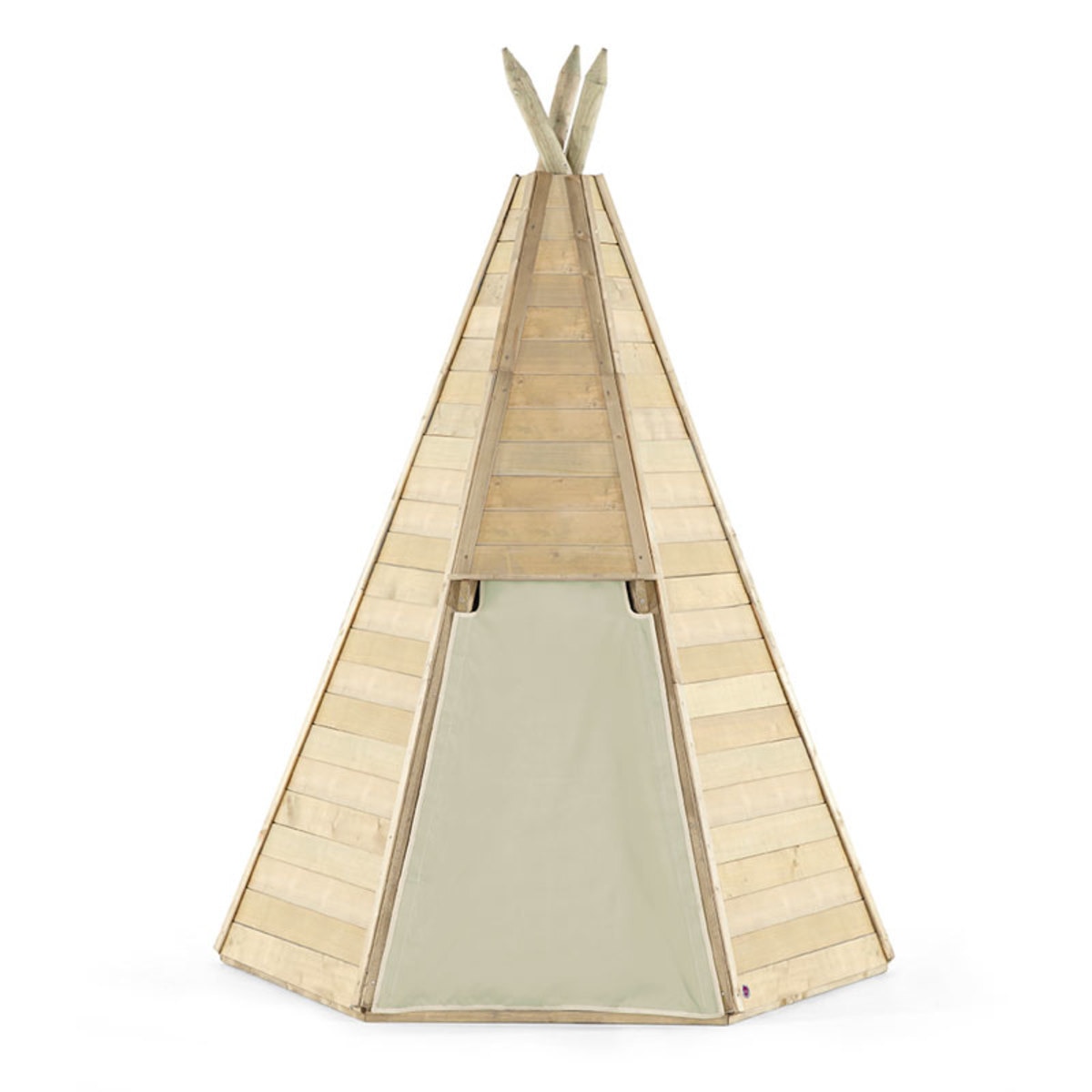 Plum (2.3m) Great Wooden Teepee Hideaway (3+ Years)