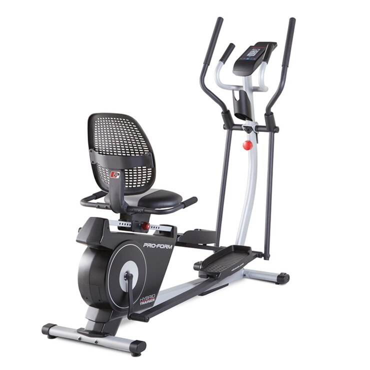 proform hybrid trainer elliptical recumbent bike costco uk pro form elliptical