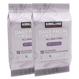 Kirkland Signature Daily Facial Towelettes, 150 Wipes