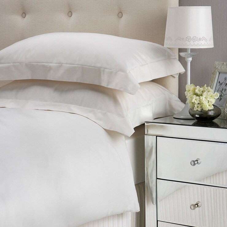 Charisma Single 400 Thread Count Duvet Set In Ivory Costco Uk