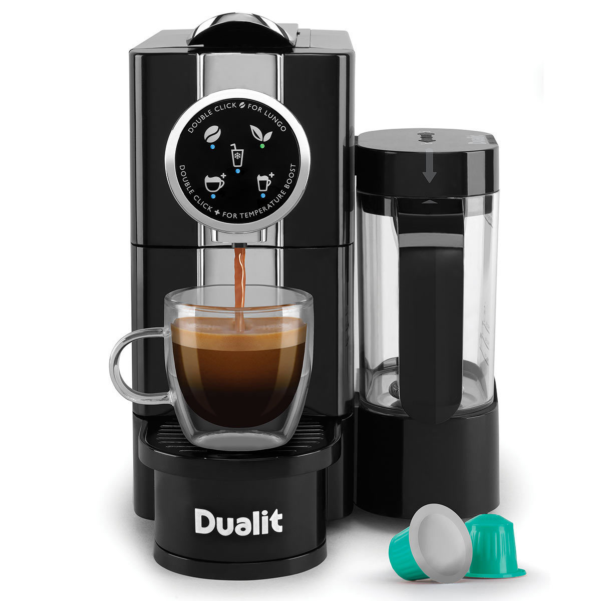 Dualit Café Cino Capsule Coffee Machine, 85180 Costco UK