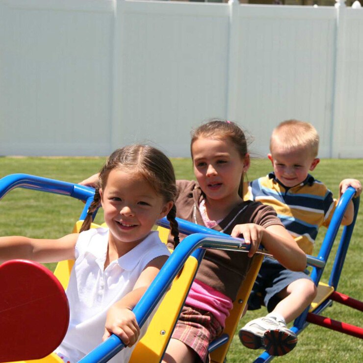 Lifetime Ace Flyer Airplane Teeter Totter SeeSaw in Red (3+ Years