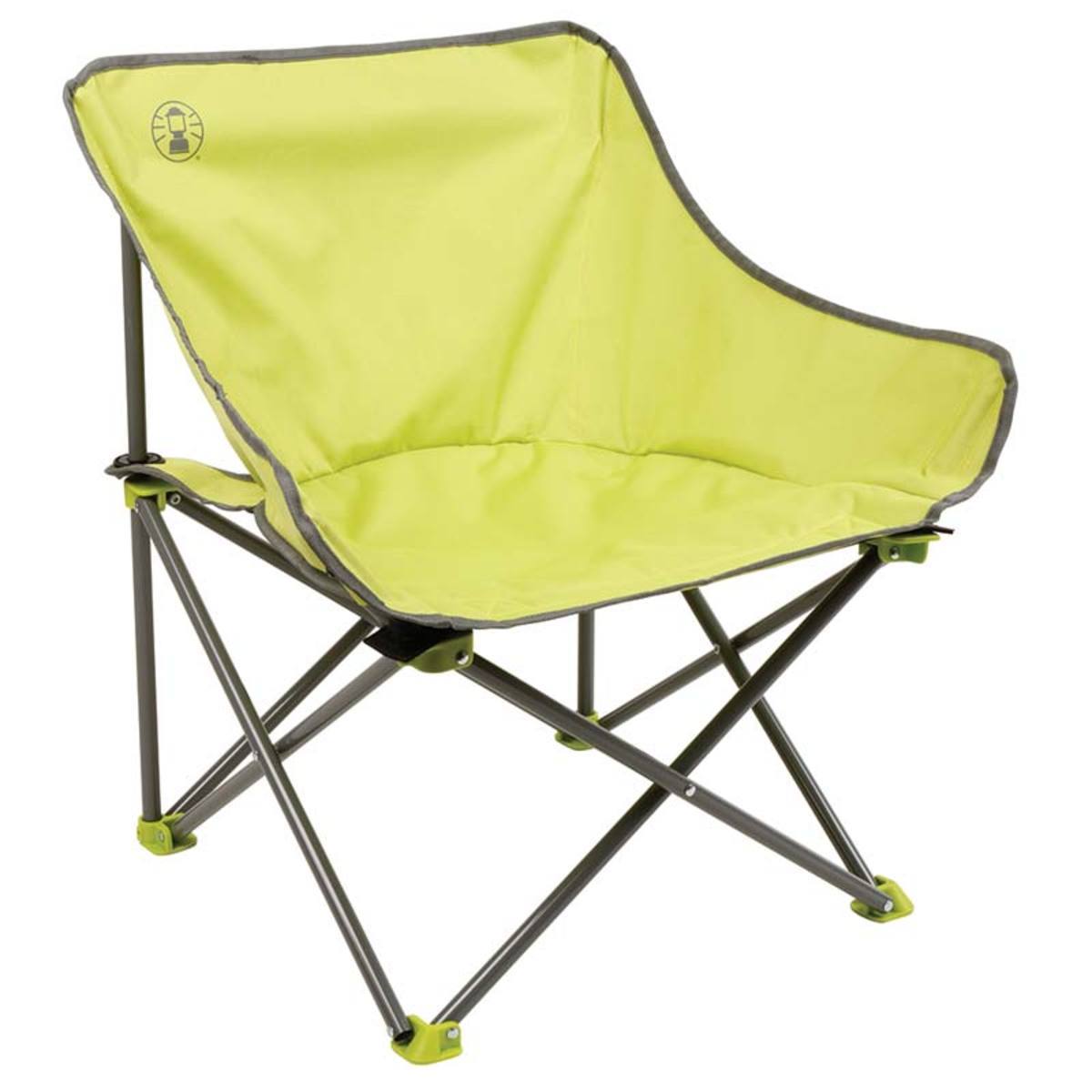 Coleman Kickback Moon Chair in Lime Green