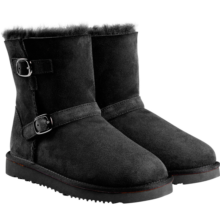 Kirkland Signature Kids Shearling Sheepskin Buckle Boot in 8 Sizes and ...