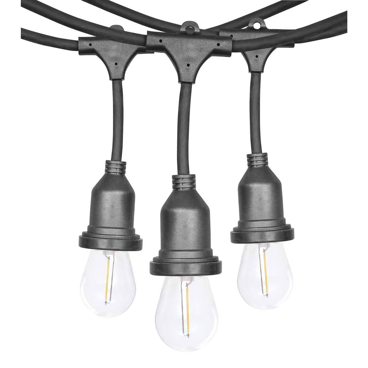 Feit Electric Outdoor Weatherproof String Lights Set 48ft 24 LED Bulbs Patio $ ❤ 