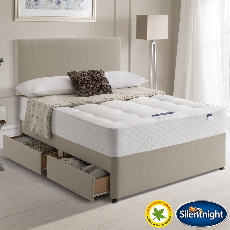 Silentnight Bexley Miracoil Orthopaedic Super King Size Divan Bed Set