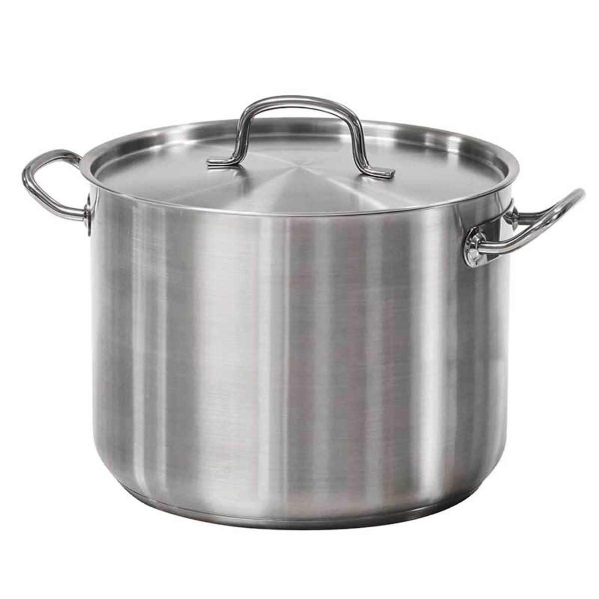 Tramontina Proline Commercial Grade 15.1L Stock Pot With Lid
